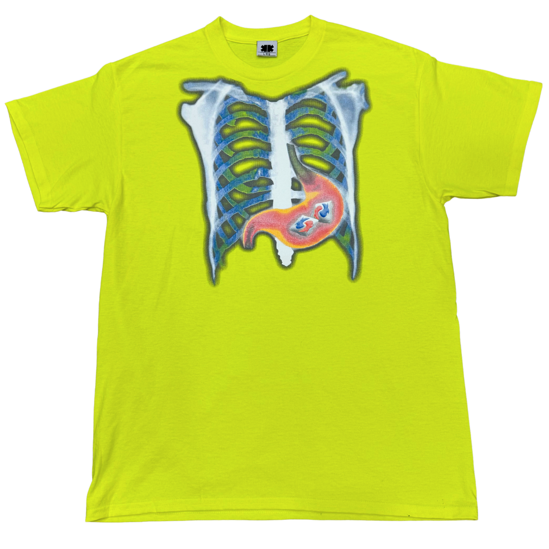 STARDUST TEXT TEE NEON