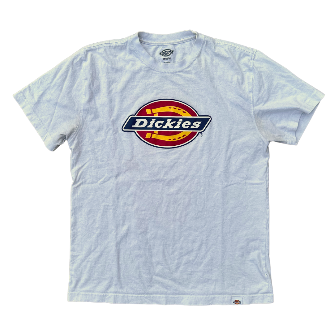 White Dickies Logo T-shirt
