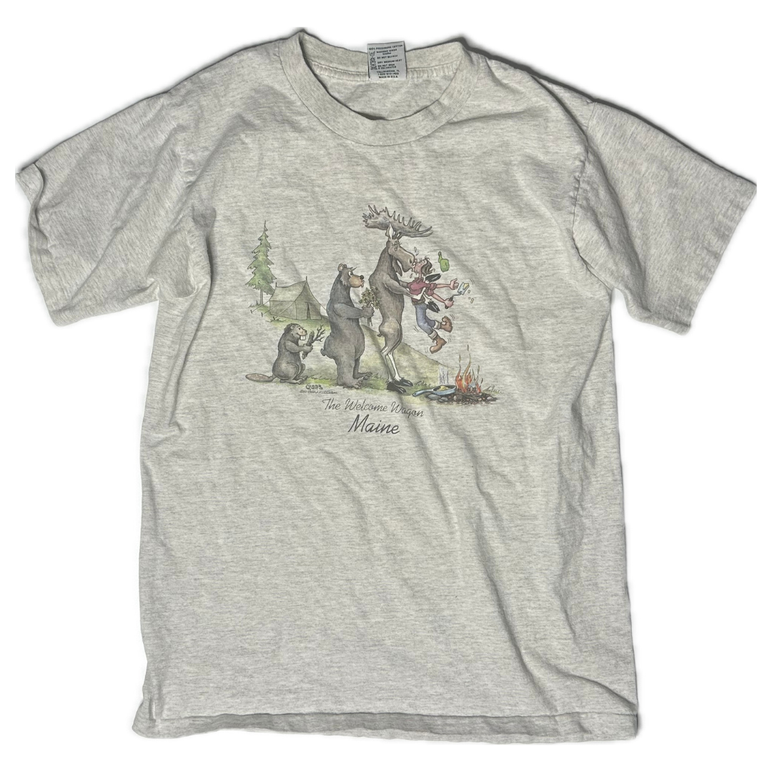Single Stitch "The Welcome Wagon" Maine Tee