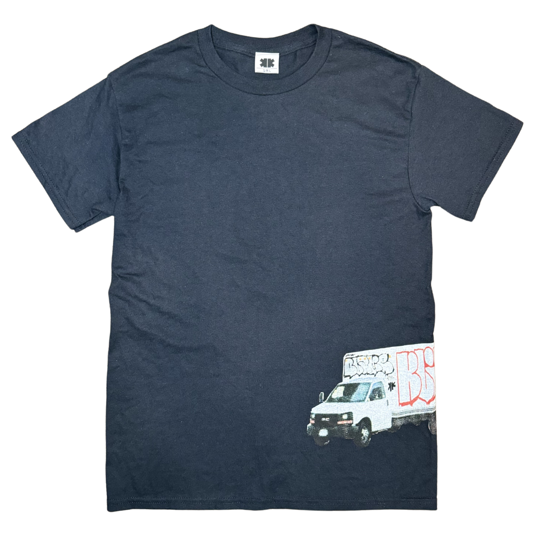 BLAME X KLIPT BOX TRUCK TEE BLK