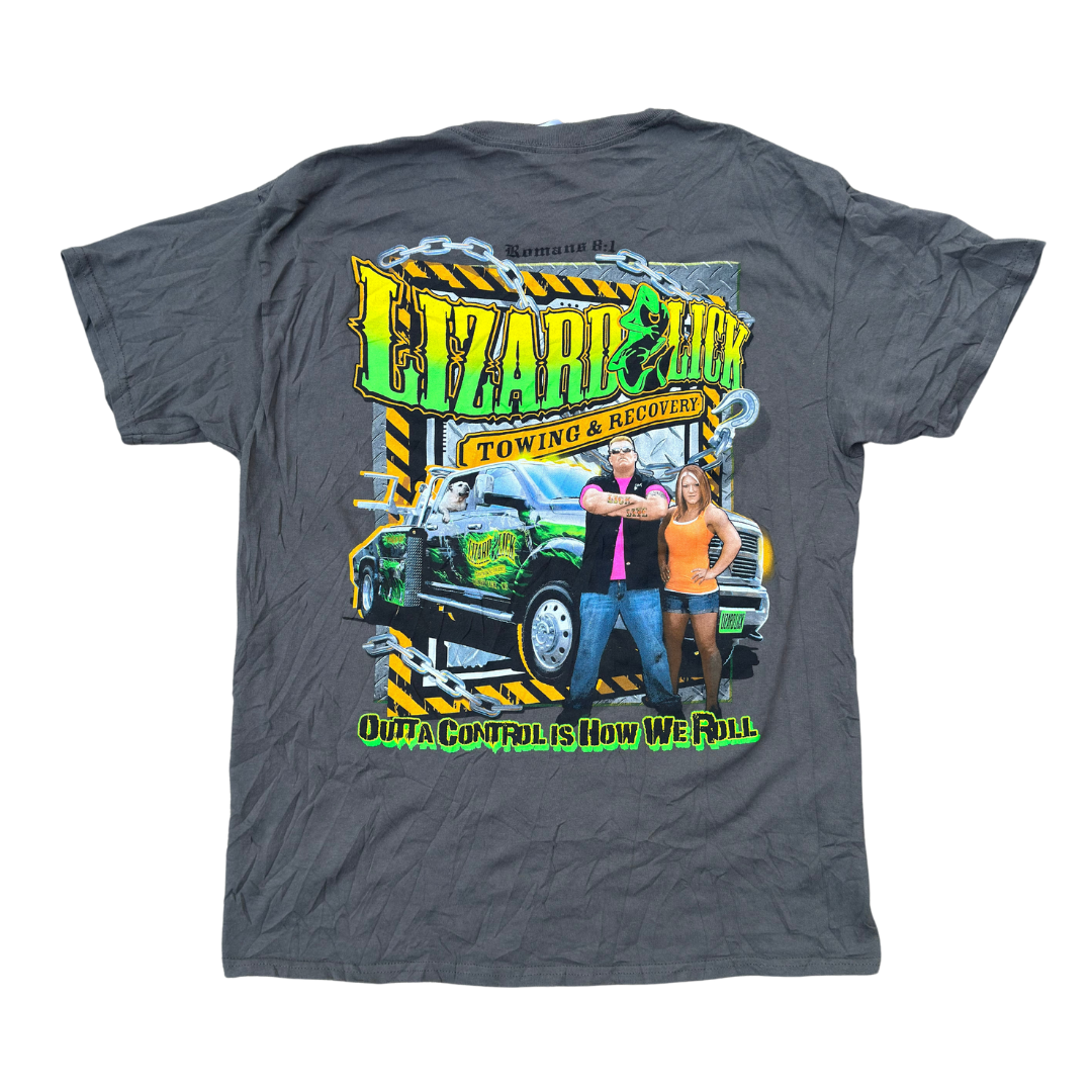 Gray Lizard Lick Towing T Shirt