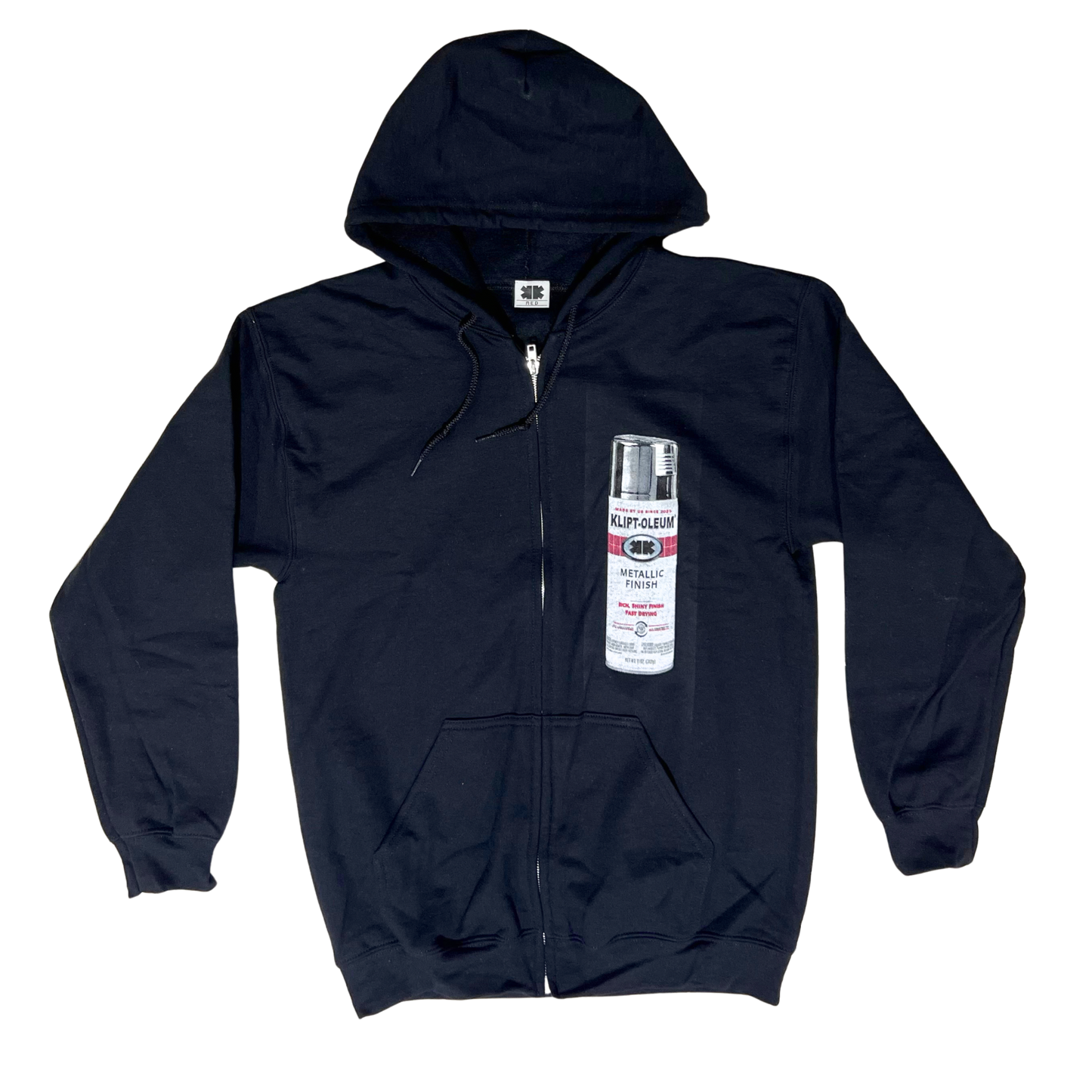 KLIPT-OLEUM ZIP UP HOODIE NAVY