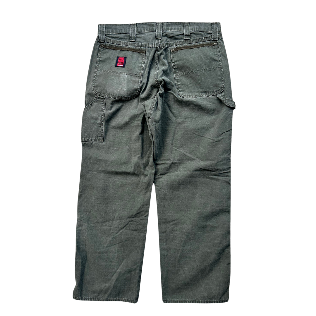 Olive Wrangler Carpenters Pants