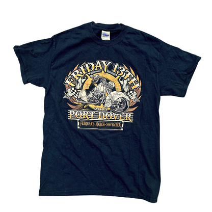 Black Port Dover Friday The 13th Vintage Tee