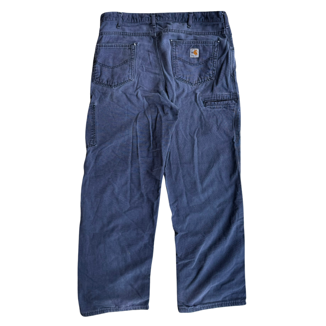 Navy FR Carhartt Carpenters Pants