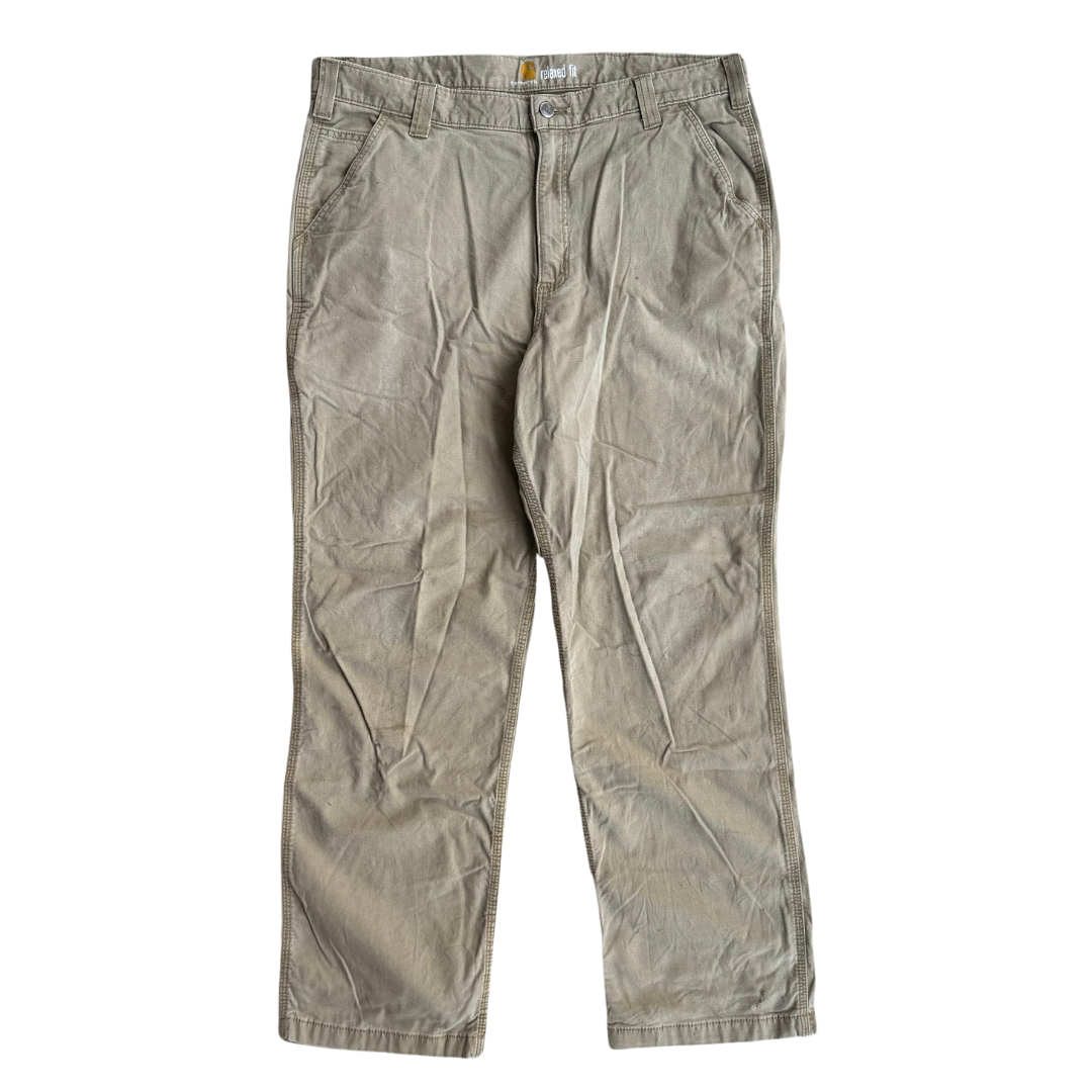 Khaki Carhartt Carpenter Pants