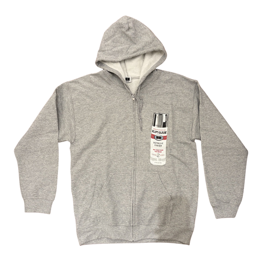 KLIPT-OLEUM ZIP UP HOODIE GREY