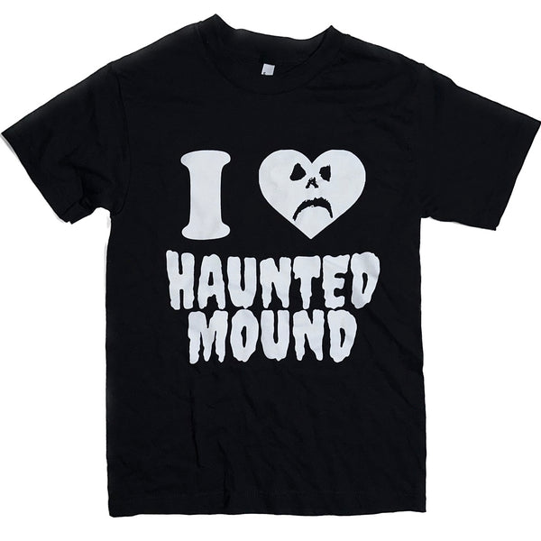 Black I Love Haunted Mound Tee