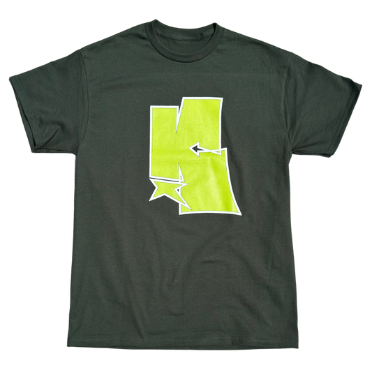 BIG K TEE DARK GREEN