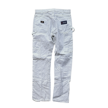 White Dickies Carpenters Pants